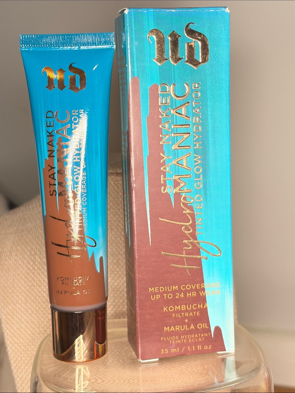 Urban Decay Hyaluronic Tinted Glow Hydrator — ultra deep 90